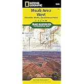 Moab Area West: Klondike Bluffs, Dead Horse Point Map (National Geographic Trails Illustrated Map, 506)