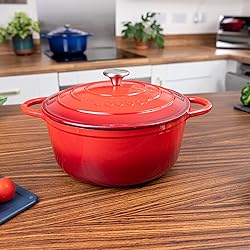 Cast Iron Dutch Oven with Lid – Non-Stick
