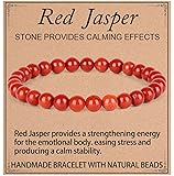 QOGIR Red Jasper Bracelet - Stone of Calmness