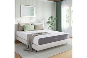 Novilla King Size Mattress, 12 Inch Gel Memory Foam Mattress King in a Box, Bamboo Charcoal Foam & Breathable Cover for Clean, Peaceful Sleep, Supportive & Pressure Relieving, CertiPUR-US Certified