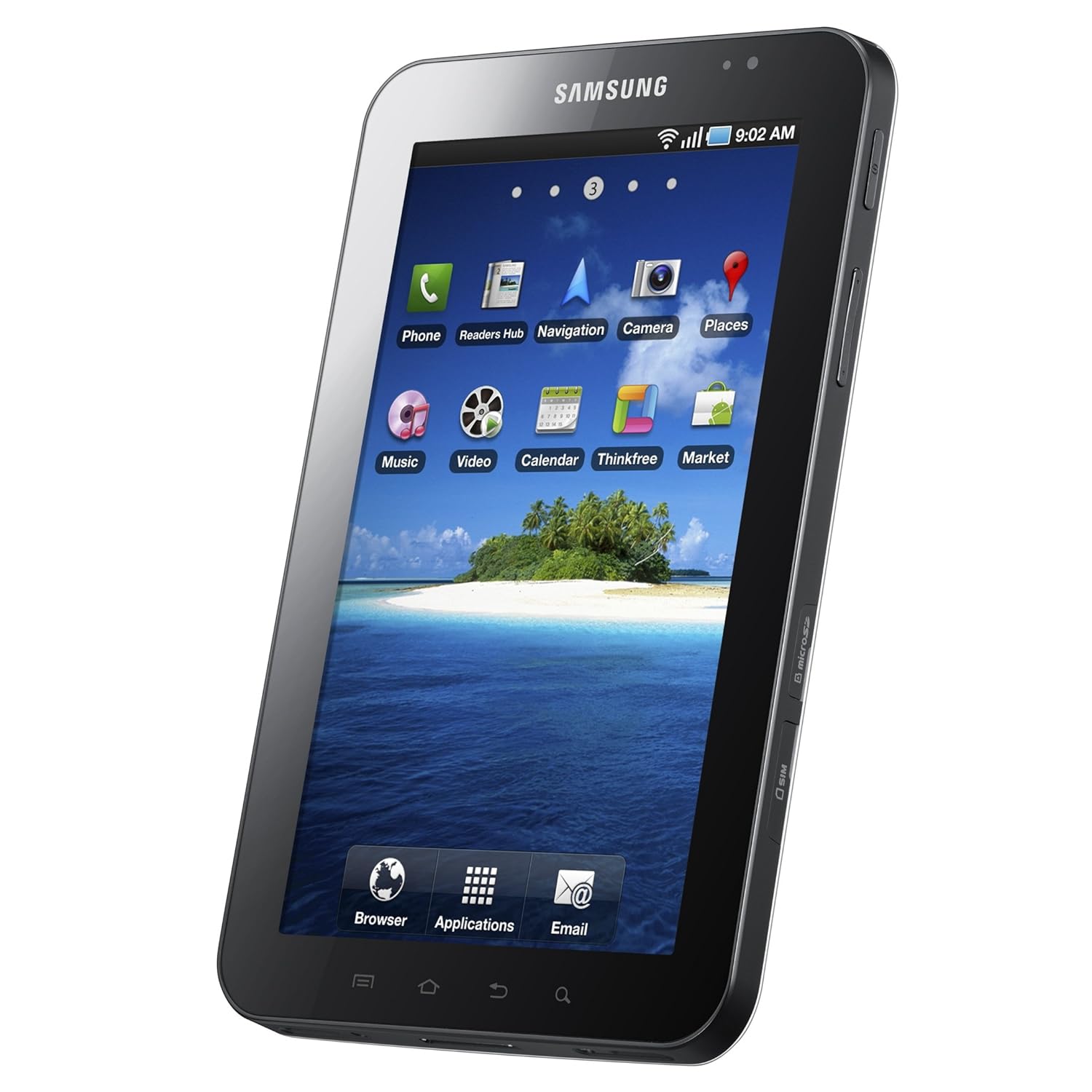 Samsung P1000 Galaxy Tab 7 Inch 3G Wi Fi Tablet ARM Cortex A8