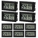 12 Pack Mini Hygrometer Digital Electronic