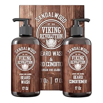 viking revolution beard wash