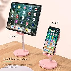 nediea Cell Phone Stand,Angle Height Adjustable