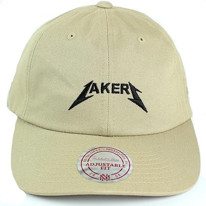 mitchell and ness lakers dad hat