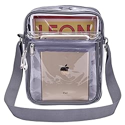 USPECLARE Clear Purse Stadium Clear Messenger Bag