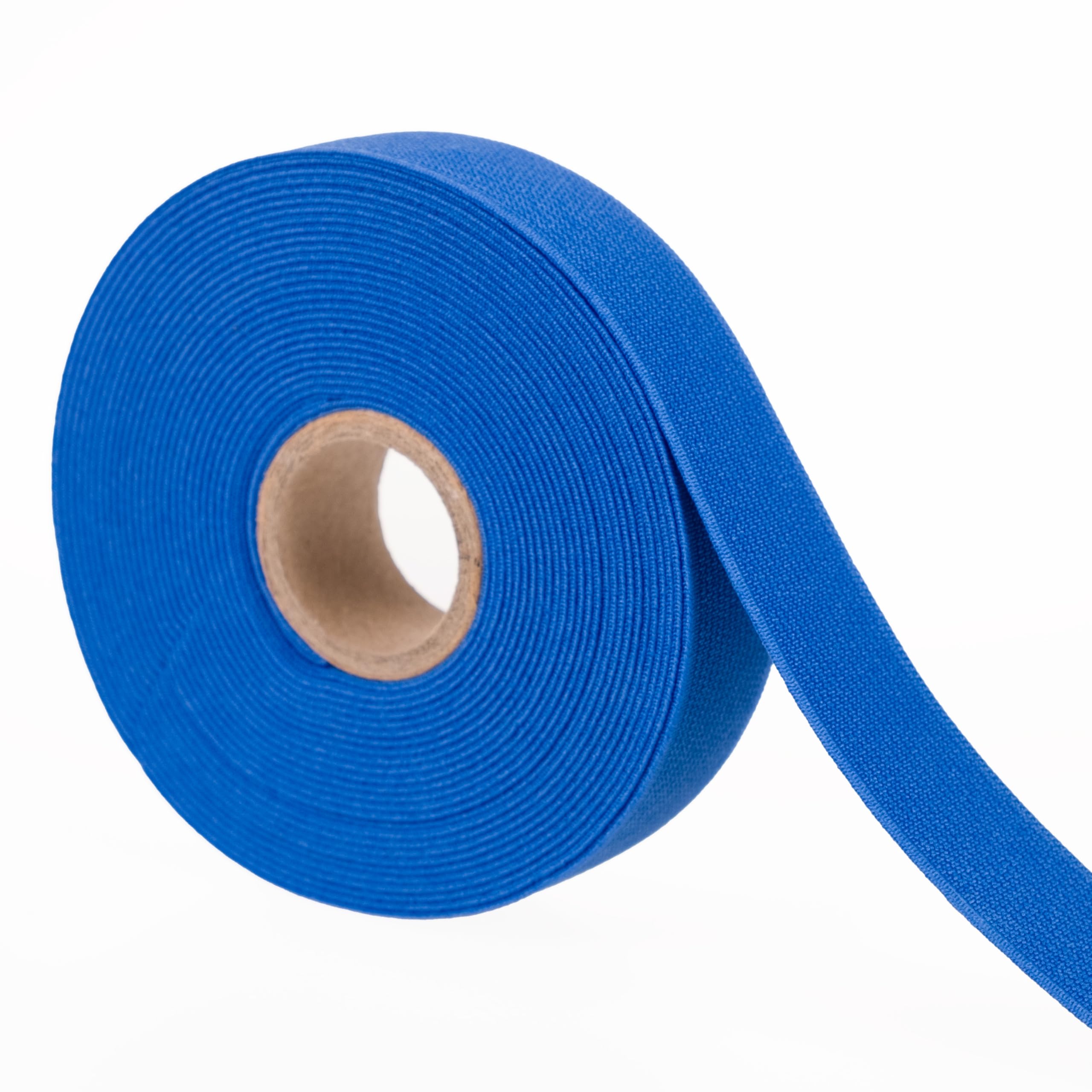 Coloured Elastic for Sewing, 20mm Sewing Elastic, Woven Type, 5 Metres (Blue)
