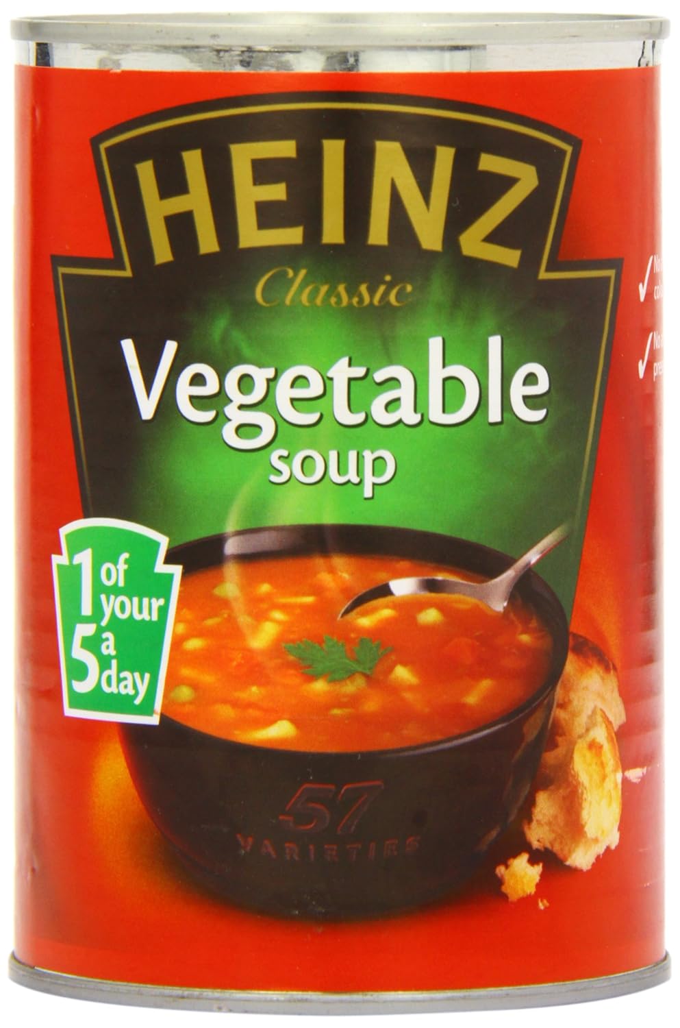 Heinz Classic Vegetable Soup, 400 g (Pack of 24) Amazon.co.uk Grocery