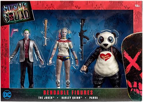 Suicidio Squad Bendable Figura de acción en Caja Set: Amazon.es: Juguetes y juegos