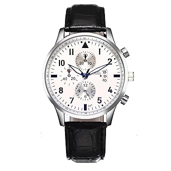 Analogue White Dial Mens Watch - Kw75A