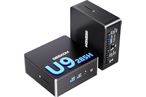 GEEKOM IT15, The Most Powerful Mini PC with Intel Ultra 9 285H(15th Gen) 99 TOPS | 32GB DDR5 | 2TB SSD(Up to 8TB) | Intel Arc 140T GPU | WiFi 7 | HDMI 2.1+USB4+DP1.4, 8K@120Hz Quad Display | Win11 Pro