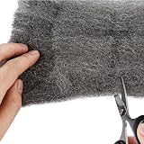 ASelected 16M Steel Wool 0000 Grade 4x100g for Cleaning Buffing Polishing Metal view 3