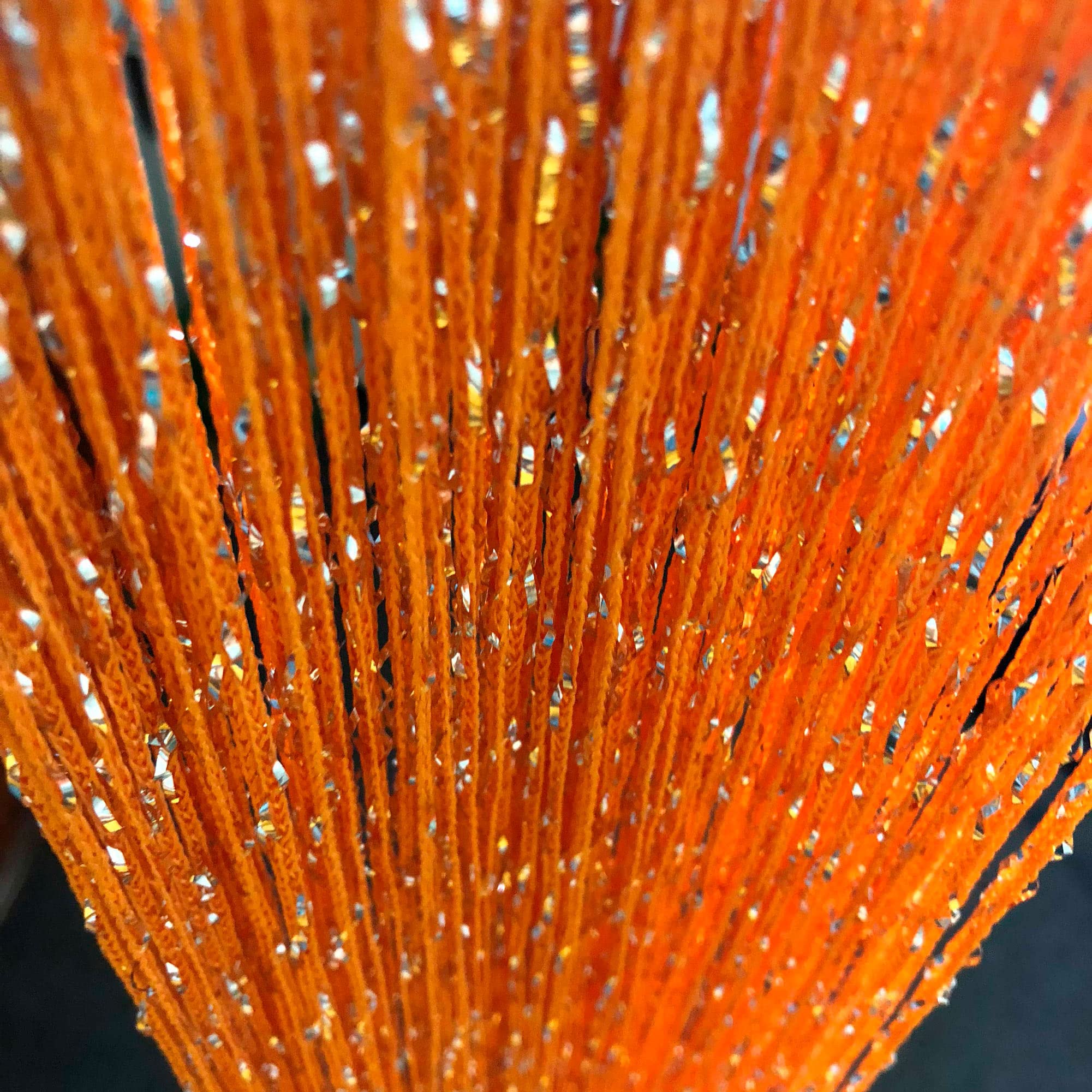 Vagasi 2 Pack Beaded Curtains 100x200 cm Crystal Beaded Curtains for Doorways Tassel Glitter String Curtains Room Dividers Curtain Hippie Room Décor for Living Room, Bedroom, Closet, Party