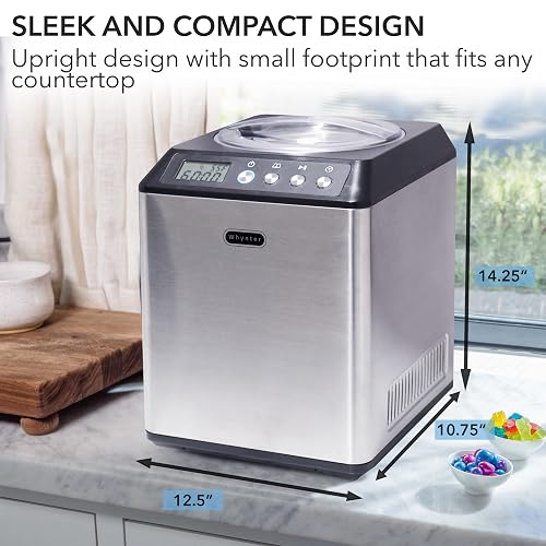 whynter ice cream maker how to use