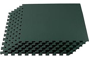 We Sell Mats – ½ Inch Thickness Multipurpose EVA Foam Floor Tiles – Interlocking Floor Mat for Indoor Gym, Playroom, and Home Use