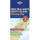 Lonely Planet New Zealand's South Island Planning Map