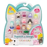 SQUISH-A-LONGS 14 Pack - 1” Mini-Squish with 4