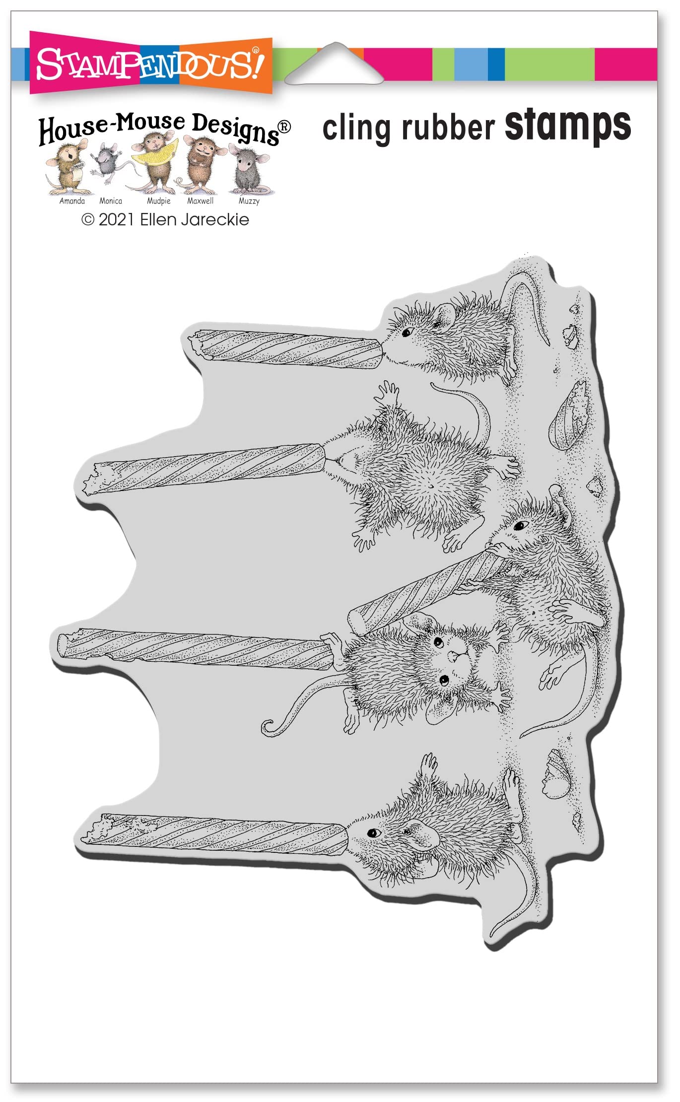 Stampendous Cling Candy Sticks