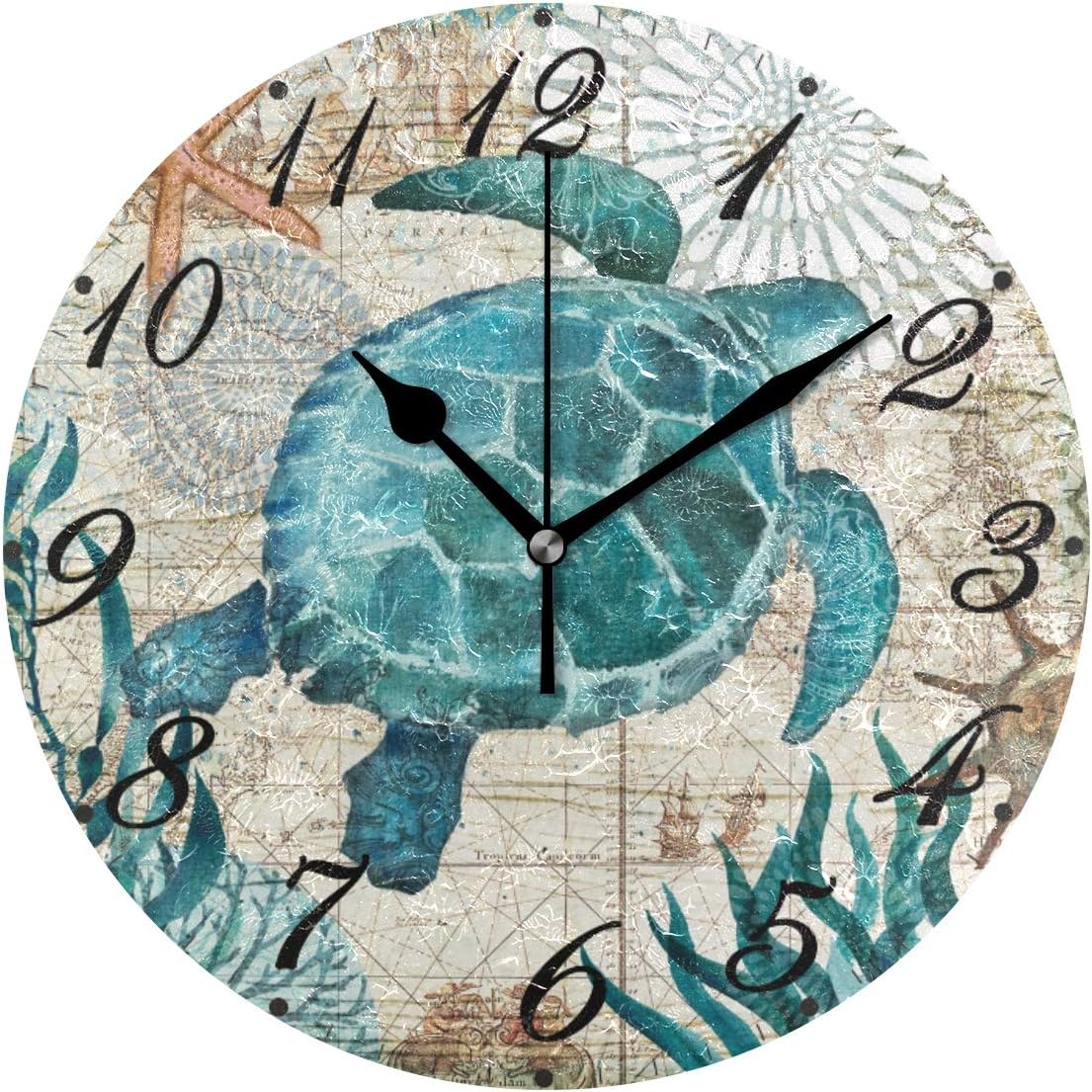 Best Wall Clocks Beach Living Room