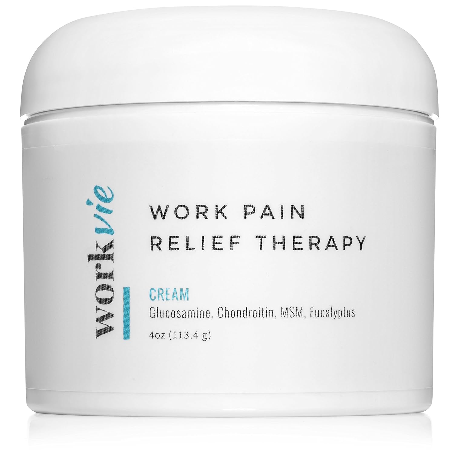 Workvie Pain Relief Cream Therapy [4oz] for Carpal Tunnel