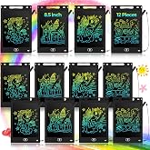 Tinlade 12 Pack LCD Writing Tablet for Kids, 8.5 Inch Drawing Pad | Colorful Screen Doodle Board, Toddler Travel Learning Toys, Classroom Games Party Favors Birthday Gifts Age 4-8