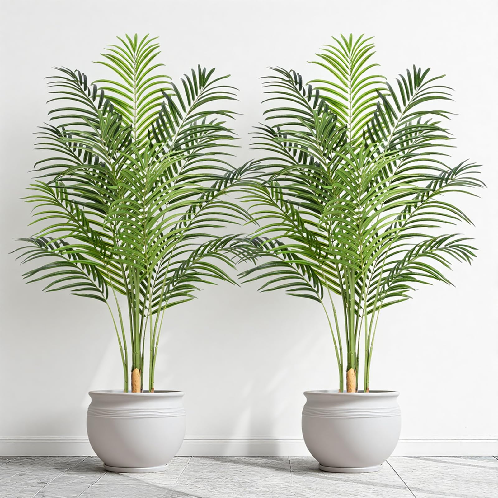 Keeplush 5ft Artificial Palm Tree Indoor Plant Tall Fake Tropical ...