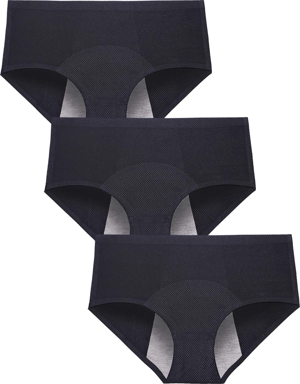 Hellove Period Panties Mesh Seamless Menstrual Postpartum Leak Proof