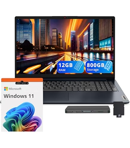 Lenovo Ideapad 3 Laptop, 15.6