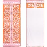 Lilly Pulitzer Cotton Beach Chaise Lounge Towel, Plush Chair Cover 30" x 81.75" Pool Towel (Breezy Palm Engineered)