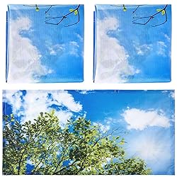 Hortsun Pack of 2 Fluorescent Light Covers 4 x 2