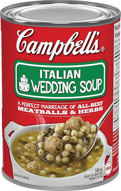 Campbell S Italian Wedding Soup 540 Ml Amazon Ca Grocery