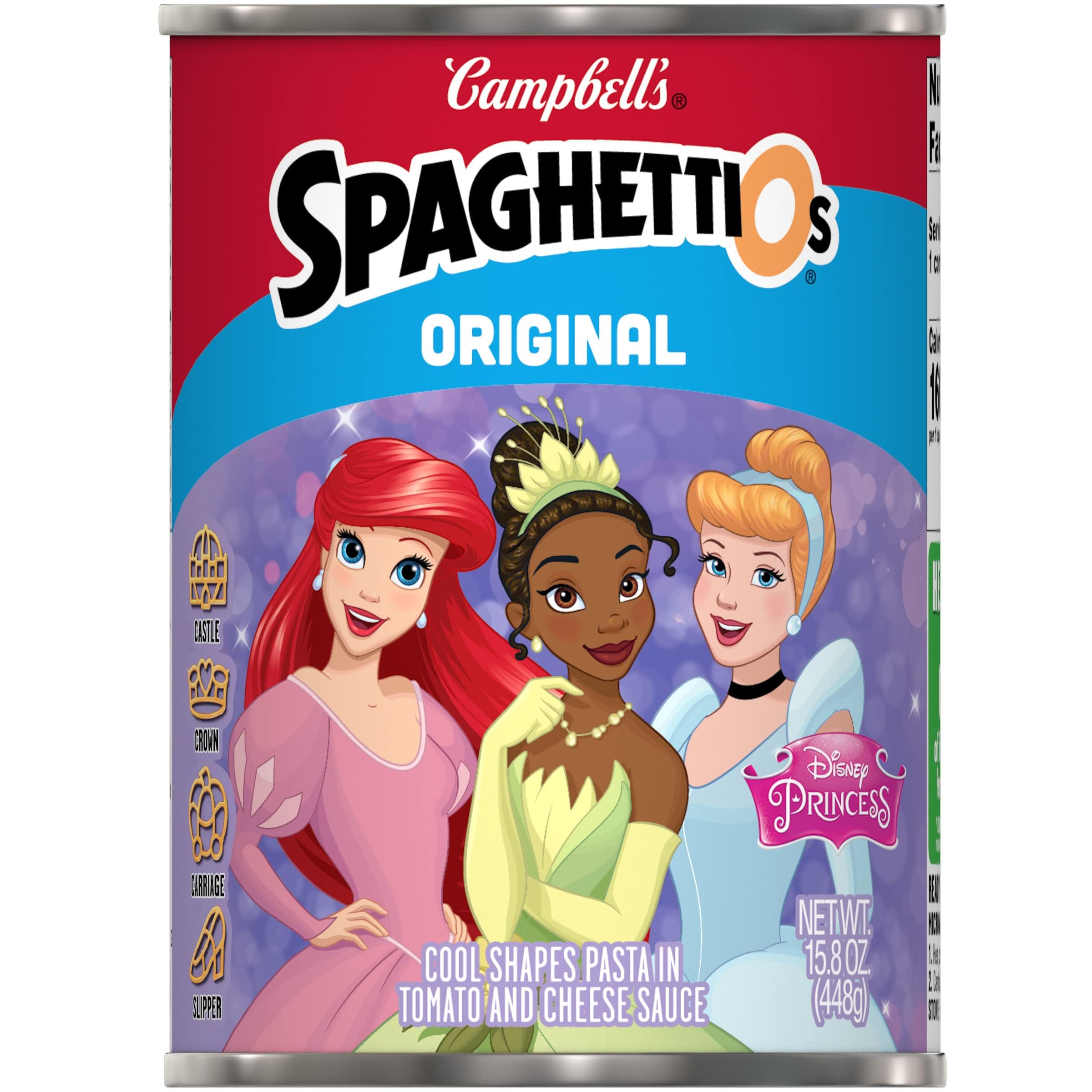 Mua SpaghettiOs Original Disney Princess Shapes Canned Pasta, Healthy ...
