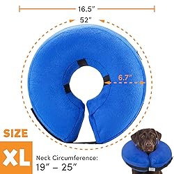 BENCMATE Protective Inflatable Collar for Dogs and