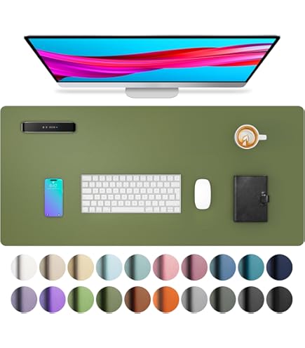 Floral Orange Mouse Pad Vintage Boho Flower Design Office Desk Mousepad 9 5 X 8 Inches