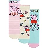 Peppa Pig Socks 3 Pack, Multipack Girls Socks, Pack Of 3 Sock Set, Official Merchandise