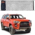 TacoNets Cargo Net for 2010-2024 Toyota 4Runner - Envelope Style Trunk Net - Designed in USA - Upgraded 5mm Bungee - Integrated Storage Bag - Heavy Duty Hooks
