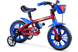 Nathor Bicicleta Infantil Aro 12 Marvel Spider-Man