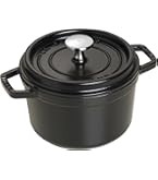 Amazon.com: STAUB Cast Iron Roaster/Cocotte, Round, 22 cm, 2.6 L