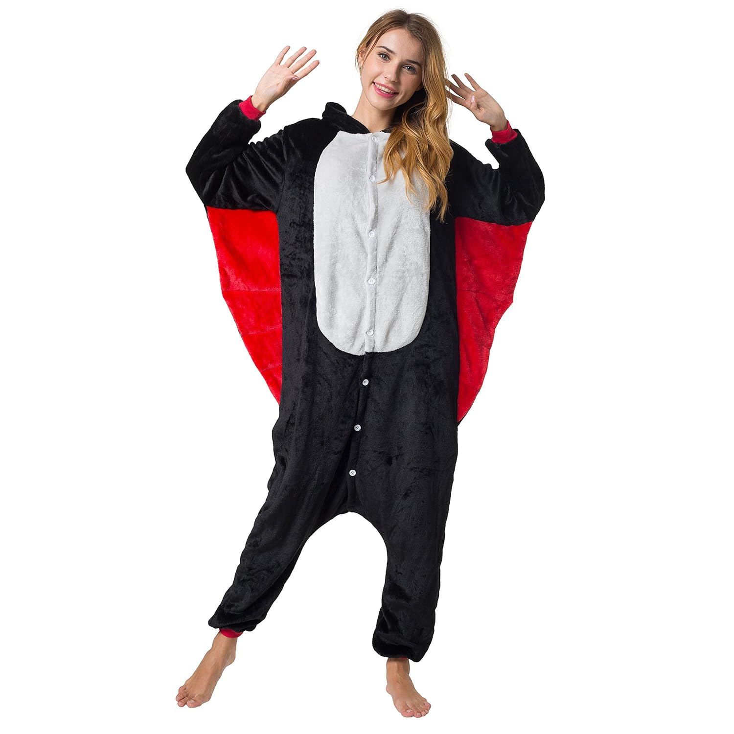 Costume Animali Unicorno Per Adulti - Tuta Intera Pigiama Party Carnevale Halloween - Foto 12