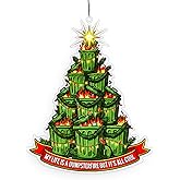 Dumpster Fire Ornament, Double Sided Acrylic Ornaments, Hallmark Dumpster Fire Ornament, Funny Christmas Ornament, Gag Gifts Funny Adult, Funny Work Gifts, Coworkers Ideas