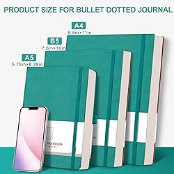 AHGXG Bullet Dotted Journal - 320 Pages Dot Grid
