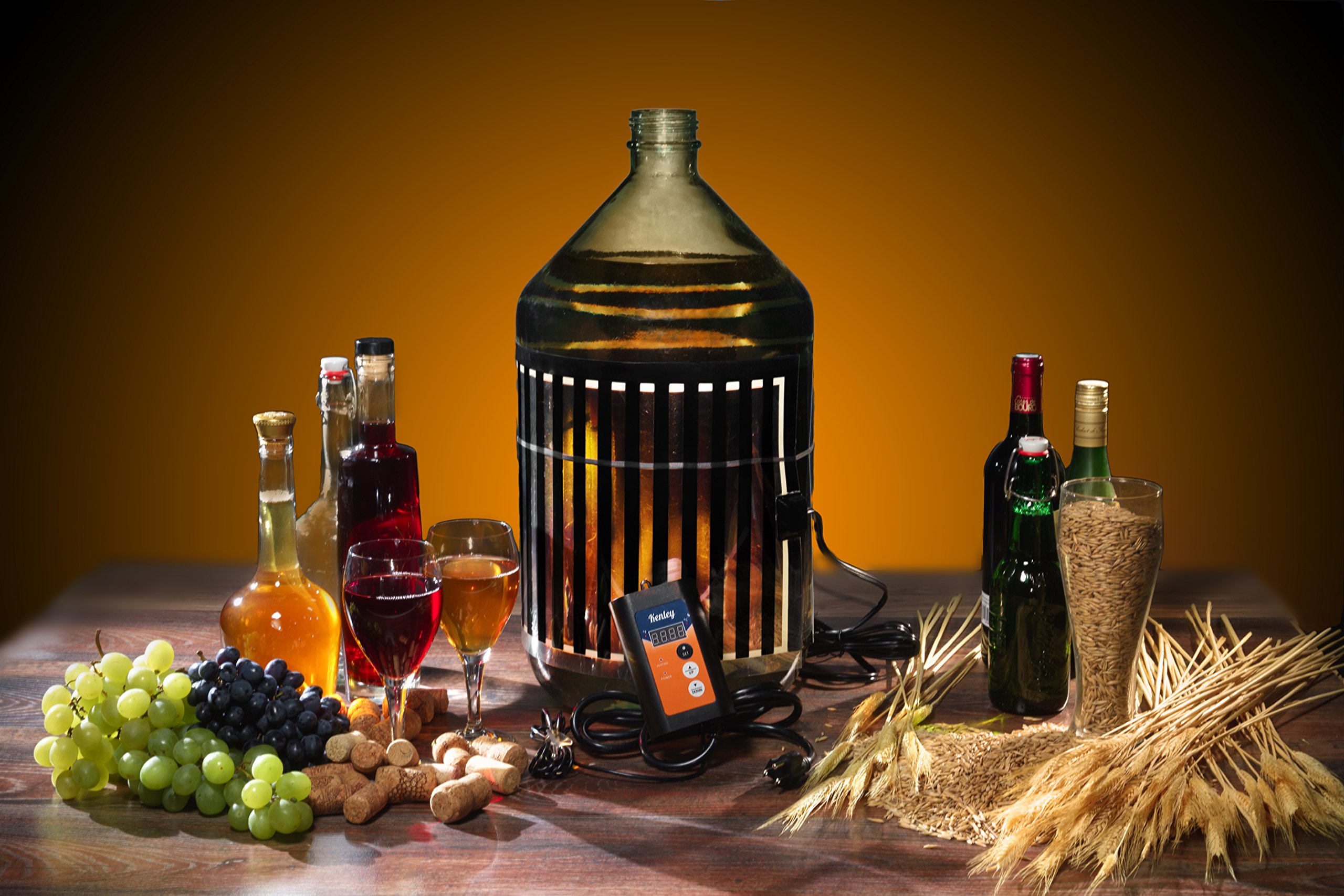 Kenley Fermentation Carboy Heater with Thermostat Kombucha Heating