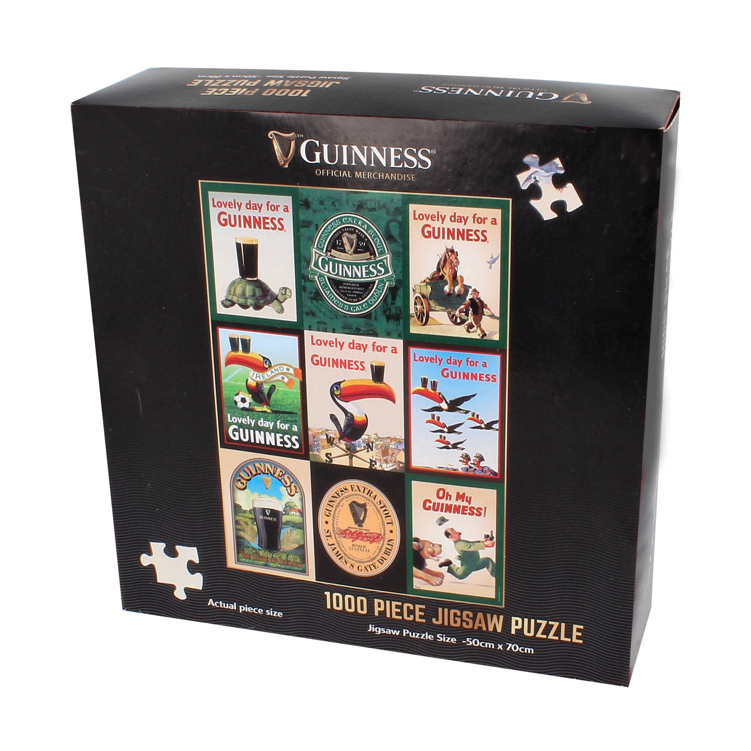 Guinness Official Merchandise 1000 Piece Jigsaw Puzzle - 50cm x 70cm