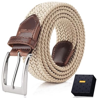 tan woven belt womens