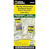 Rocky Mountain Day Hikes and National Park Map [Map Pack Bundle] (National Geographic Trails Illustrated Map)