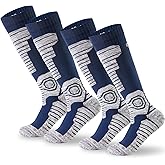 Freshpairs Thermal Ski Socks – Moisture-Wicking, Cushioned, Warm Winter Socks for Skiing & Snowboarding, Cold Weather Socks