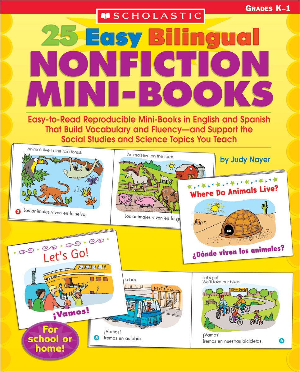 25 Easy Bilingual Nonfiction