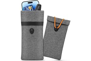 BLINGBIN Faraday Bag, RFID Signal Blocking Bag, GPS Car Key Cell Phone Signal FOB Blocker Wallet Shielding Pouch Privacy Protective Case, Car Security Protection, Anti-Theft Pouch, Anti-Tracking Anti-Spying