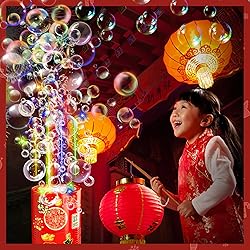 Fireworks Bubble Machine (20 Holes) with Dazzling