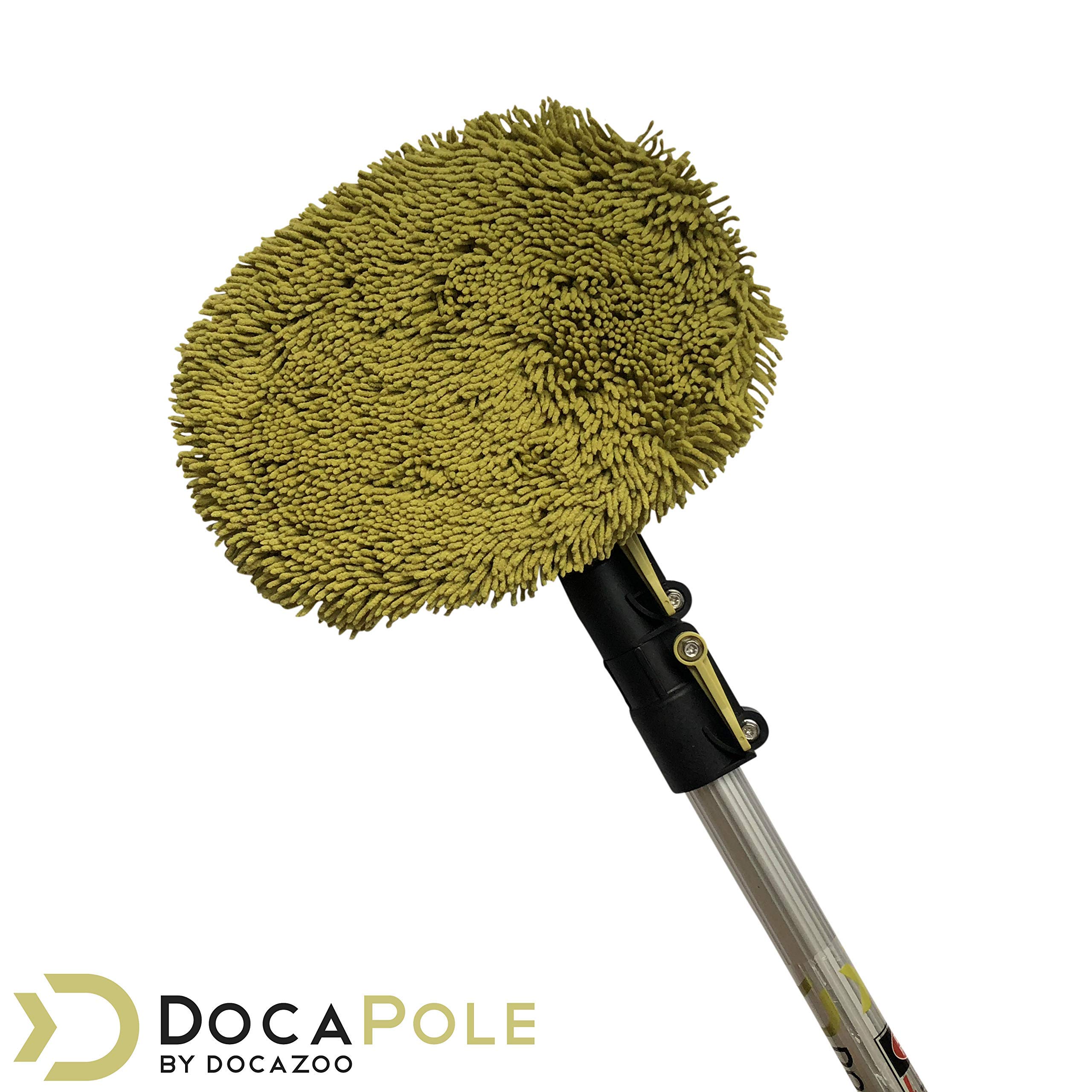 DOCA Car Wash Equipment - Car Wash Mop Attachment - Other Options Include Squeegee, Kit, Mitt, Soft Bristle Brush with or Without Long Handle Extension Pole
